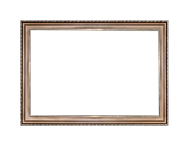 istock Copper and Gold Color Horizontal Empty Picture Frame 471350162