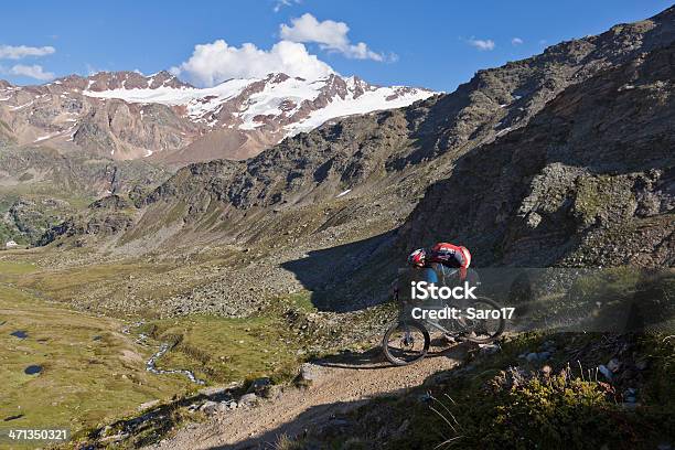 Zufall Downhill Südtirol Stockfoto und mehr Bilder von Abenteuer - Abenteuer, Alpen, Anzahl von Menschen