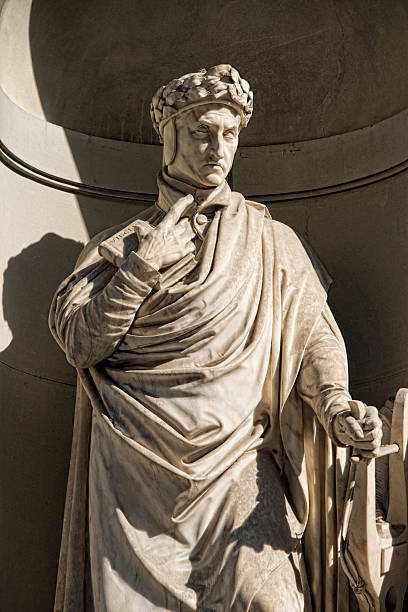 istock Florence uffizi statues Dante Alighieri 471350464