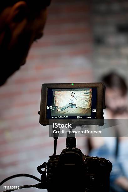 Filmproduktion Stockfoto und mehr Bilder von Filmkamera - Filmkamera, Filmteam, Gerätebildschirm