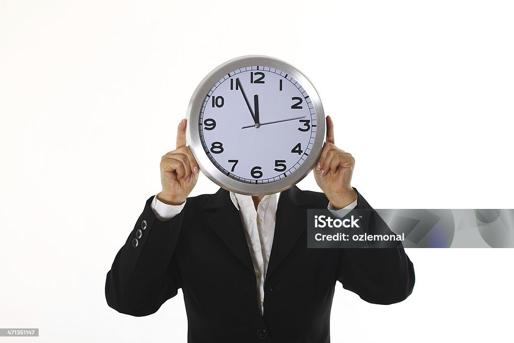 Gestione del tempo - Foto stock royalty-free di Bianco