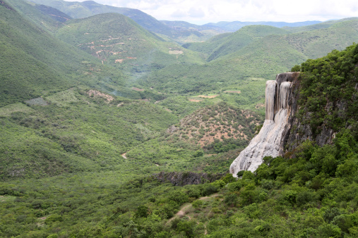 Hierve el Agua (Spanish for \