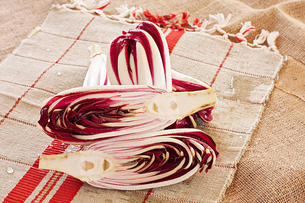 istock Red Radicchio di Treviso (red chicory) 471352911