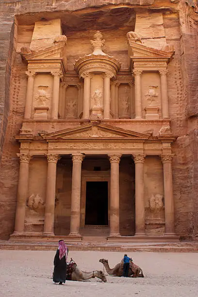 Photo of The Treasury of Petra, Jordan