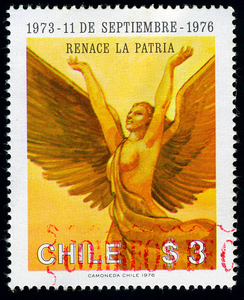 istock Nation Reborn, Stamp of Chile 471355783