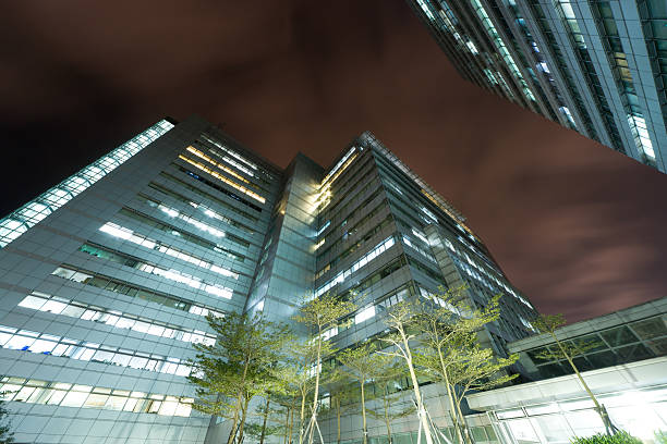 都市の街並み - window office building taipei built structure ストックフォトと画像