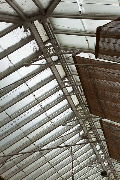 istock Structural glass roof detail 471356307