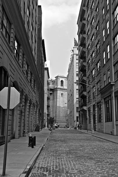 istock Manhattan Bridge base seen from DUMBO, Brooklyn, New York City 471356407