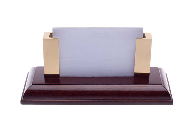 istock Business Card Holder with Blank 471356629
