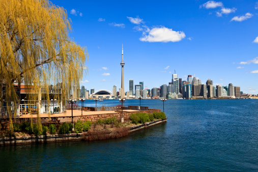 Toronto skyline from Toronto Centre Island