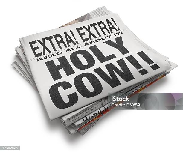Vaca Sagrada - Fotografias de stock e mais imagens de Artigo Escrito - Artigo Escrito, Choque, Comunicação