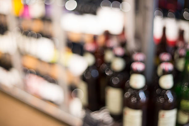 Blurred defocus shopping mall background