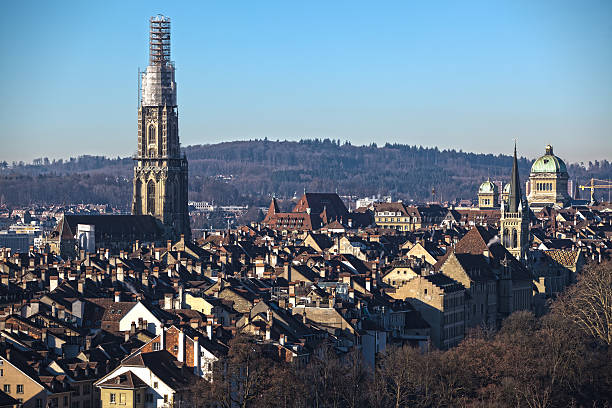 istock Old City of Bern with the Münster 471361987