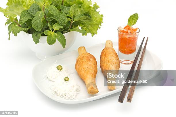 Vietnamesische Küche Stockfoto und mehr Bilder von Essgeschirr - Essgeschirr, Fettgebraten, Fische und Meeresfrüchte