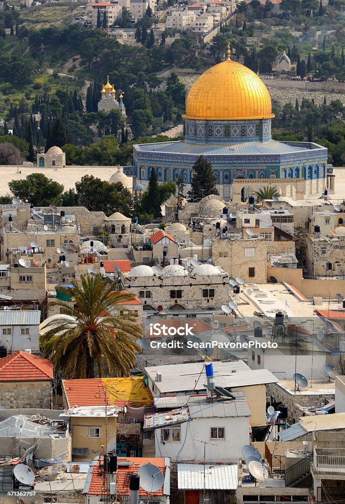 Dome of the Rock - Lizenzfrei Altstadt Stock-Foto