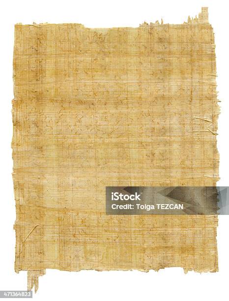Sheet Of Papyrus Xxxl Stock Photo - Download Image Now - Papyrus Paper, Textured Effect, Egyptian Culture