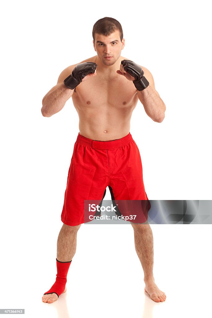 Lutador de MMA - Foto de stock de Arte marcial mista royalty-free