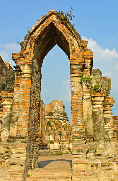 istock Ruins temple door 471366409