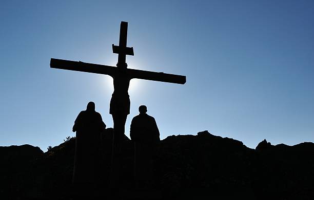 istock Via Dolorosa crucifix in Brazil (Serra da Piedade) 471366729