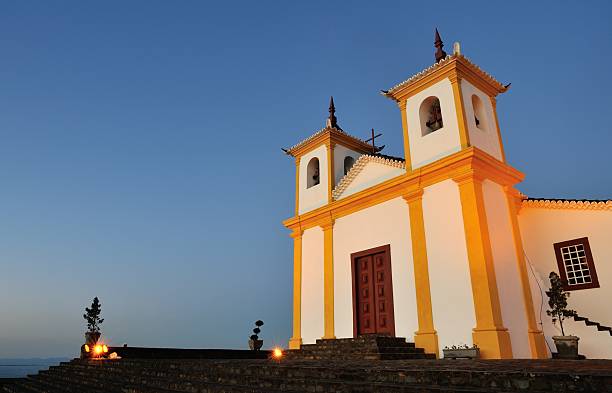 istock Colonial style Serra da Piedade in Brazil at dusk 471366743