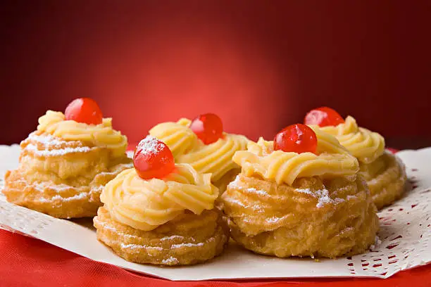 A traditional italian pastry for St.Joseph's day.