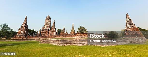 Ват Chaiwatthanaram Аюттхая Таиланд Stupas Дужках — стоковые фотографии и другие картинки Азия