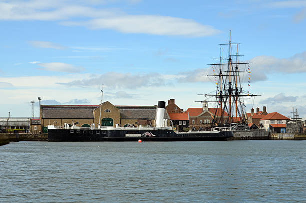 hartlepool marina - hartlepool stock-fotos und bilder