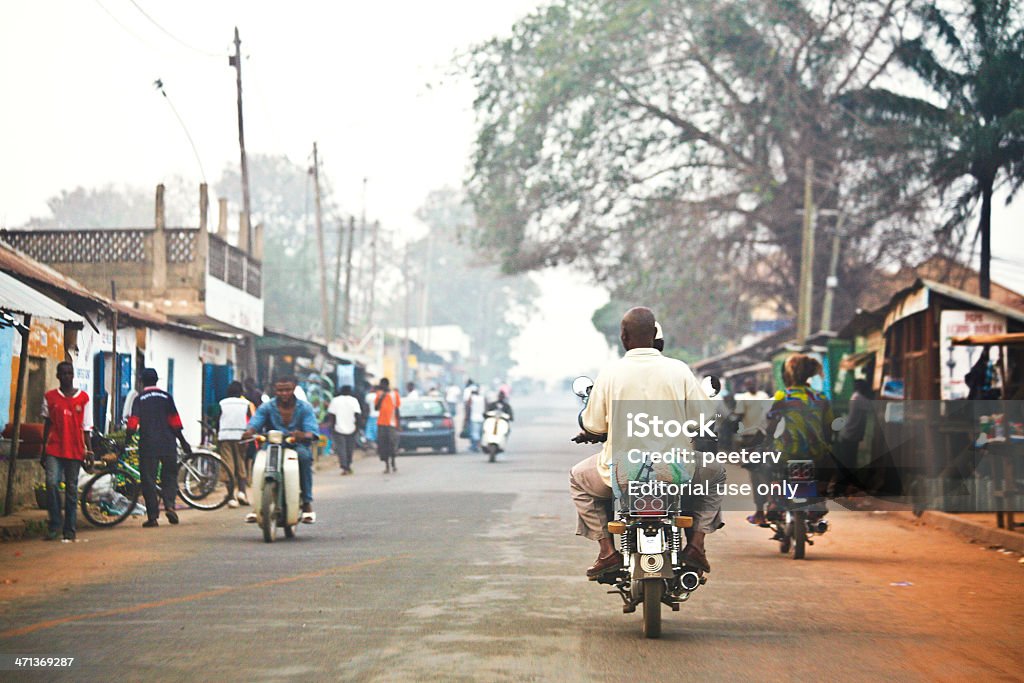 African cidade. - Foto de stock de Cidade royalty-free