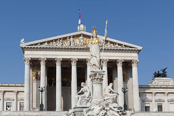 istock Austrian parliament in Vienna 471369293