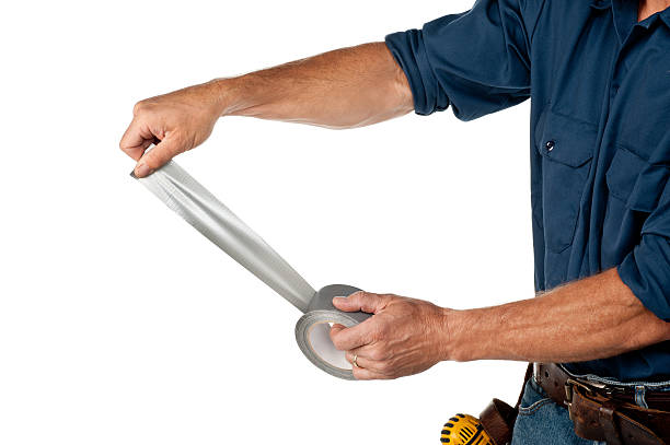 Handyman With Gaffers Tape