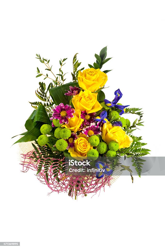 색상화 부케 - 로열티 프리 꽃-식물 스톡 사진