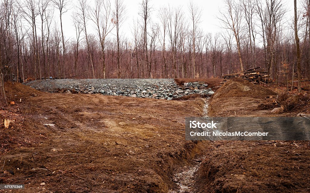 Rural terra pronto para a construção de habitações - Foto de stock de Montanhas Apalachianas royalty-free