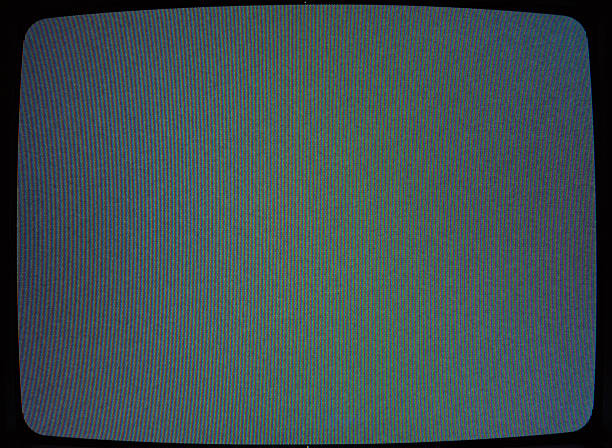 Television Texture Television Texture crt computer screen stock pictures, royalty-free photos & images