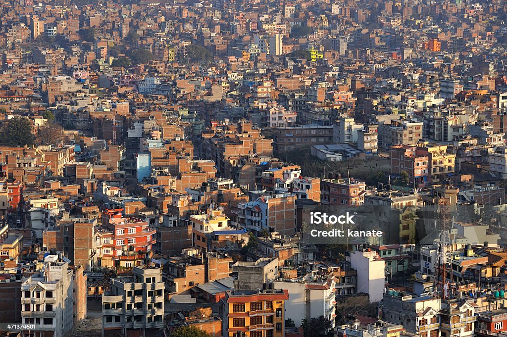 Vista da Cidade de Cidade de Katmandu, Nepal. - Royalty-free Arranjar Foto de stock