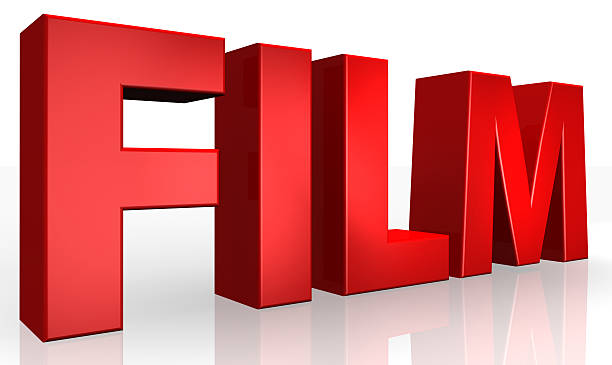 istock 3D film text on white background 471375834