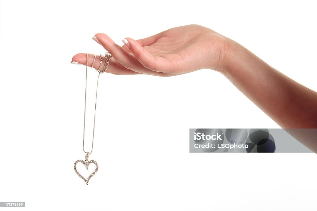 Amore a mano - Foto stock royalty-free di Collana