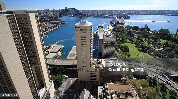 Foto de Porto De Sydney Grande Angular e mais fotos de stock de Austrália - Austrália, Capitais internacionais, Cidade