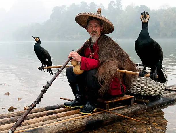 Photo of Traditional Chinese Fisherman