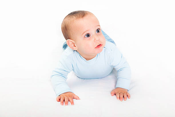 istock Little Child on the Bed 471376809