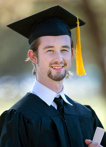istock Graduate in Cap and Gown 471377513