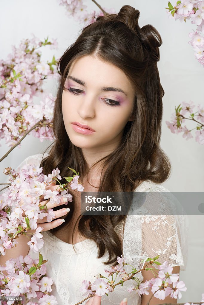 Frisur - Lizenzfrei Baumblüte Stock-Foto