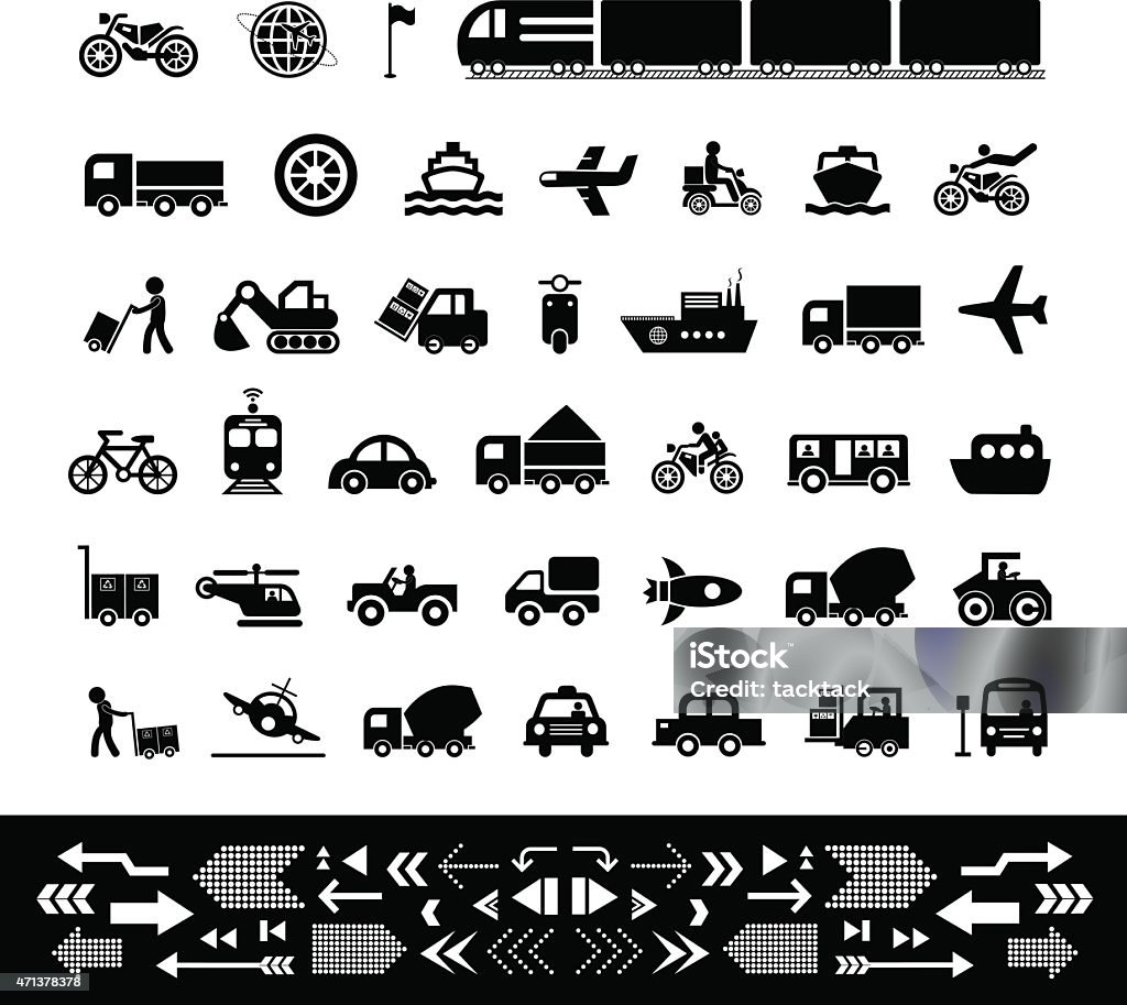 vector icon for transport vector basic icon for transport 2015 stock vector