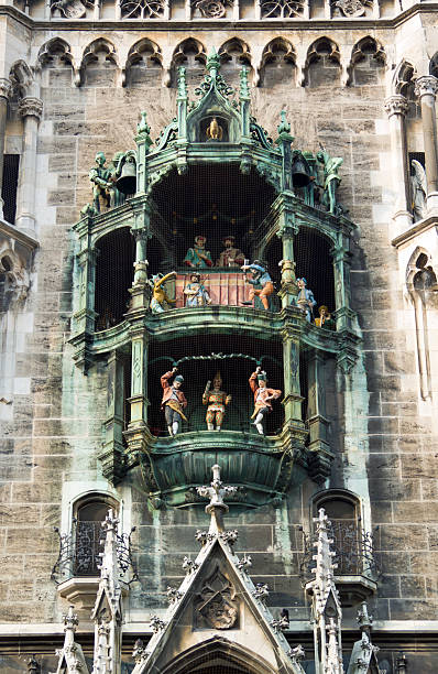 istock Glockenspiel at Munich Marienplatz 471380679