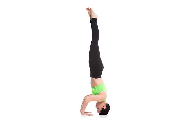 istock Salamba sirsasana yoga asana 471382018