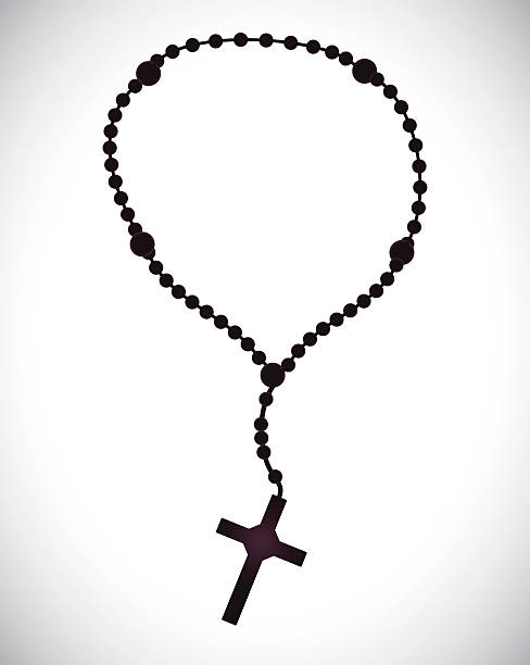 religion-design. - prayer beads stock-grafiken, -clipart, -cartoons und -symbole