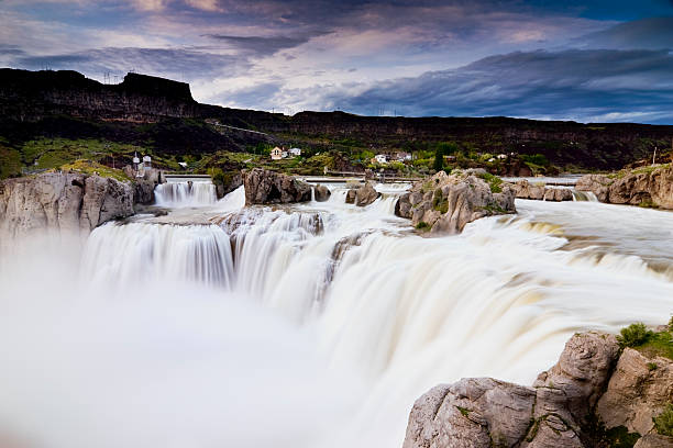 쇼쇼운 폴즈 - shoshone falls 뉴스 사진 이미지