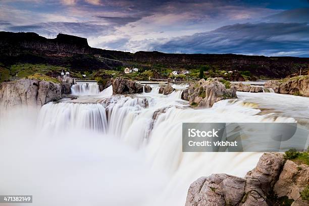 Wodospad Shoshone Falls - zdjęcia stockowe i więcej obrazów Stan Idaho - Stan Idaho, Wodospad Shoshone Falls, Wodospad