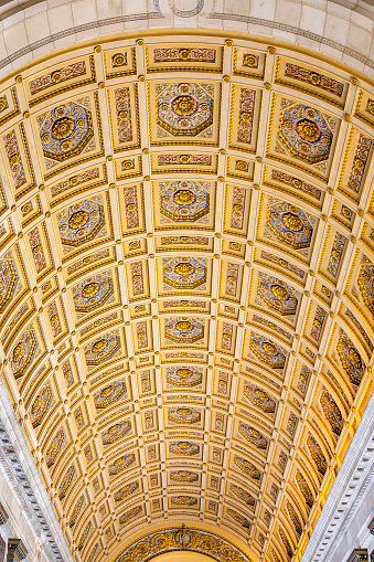 This ornate ceiling belongs to the big hall called 