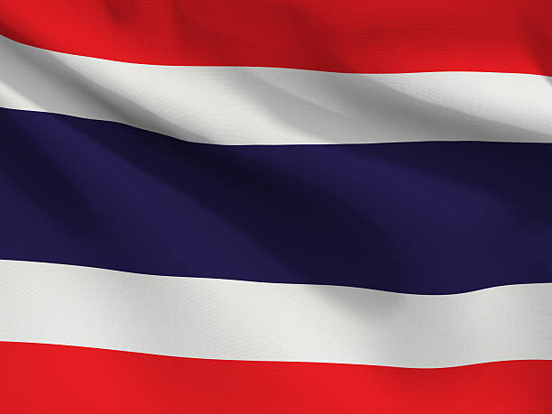 istock Close Up Flag - Thailand 471384895