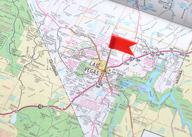 istock Las Vegas on the Map 471386205